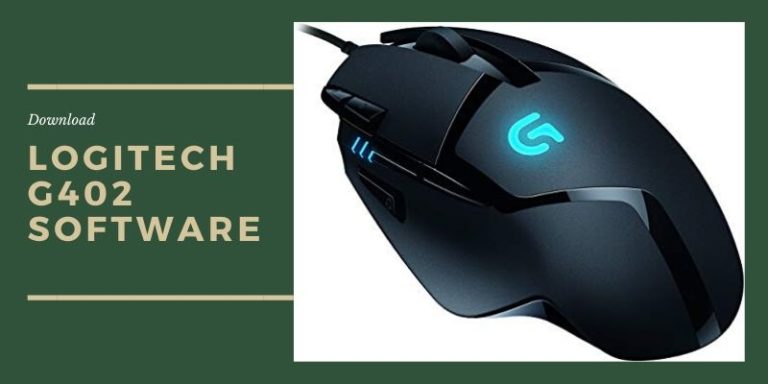 Logitech g402 software, driver update Windows 10 & mac