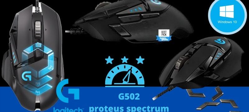 Logitech G502 proteus spectrum software