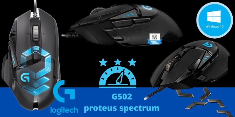 Logitech G502 proteus spectrum software