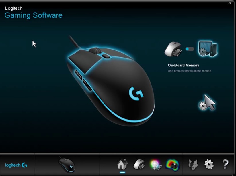 Logitech gaming software G203