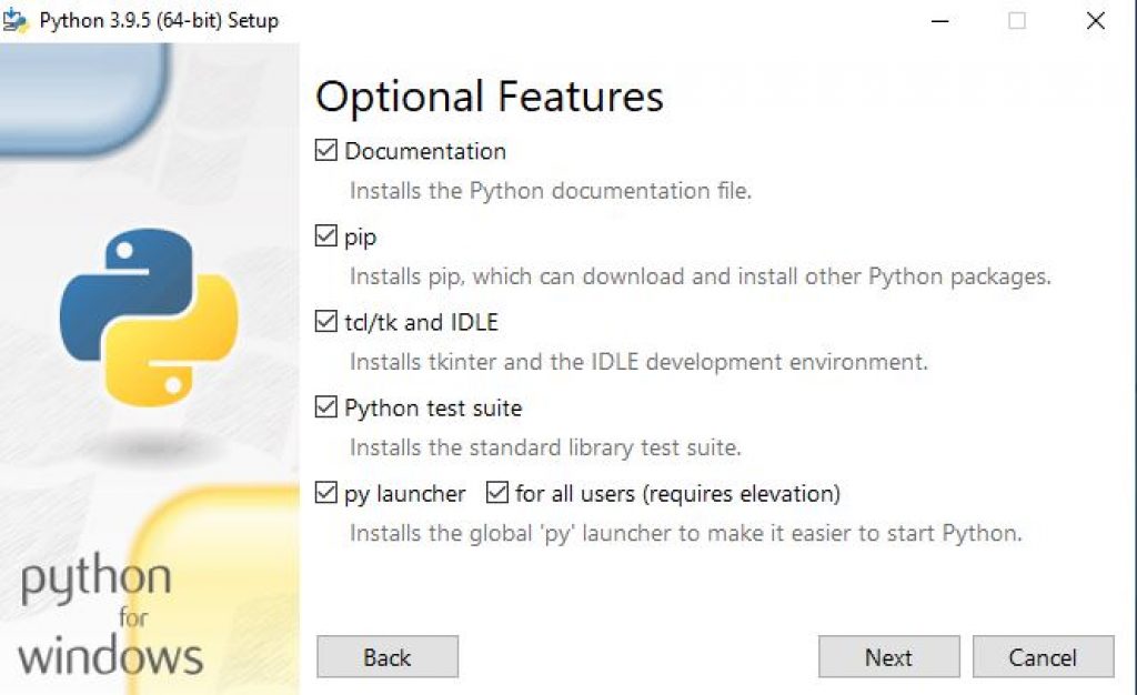Python path installation