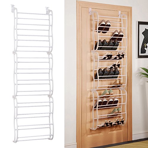 Shoe rack behind door 24 pairs