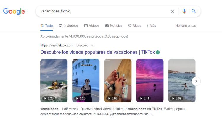 tiktok vacation