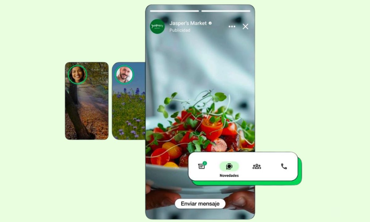 ads in WhatsApp states