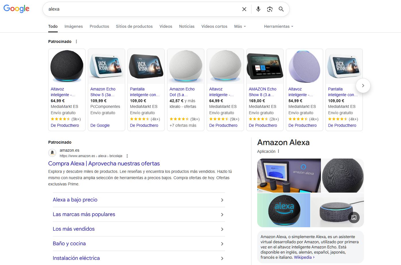 Alexa in Google